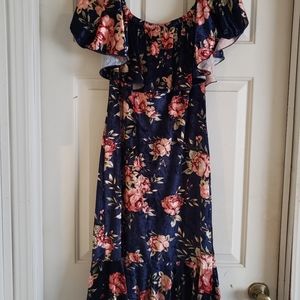 Lularoe CiCi velvet dress